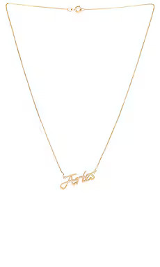 Child of Wild Signature Zodiac Necklace in Gold from Revolve.com | Revolve Clothing (Global)