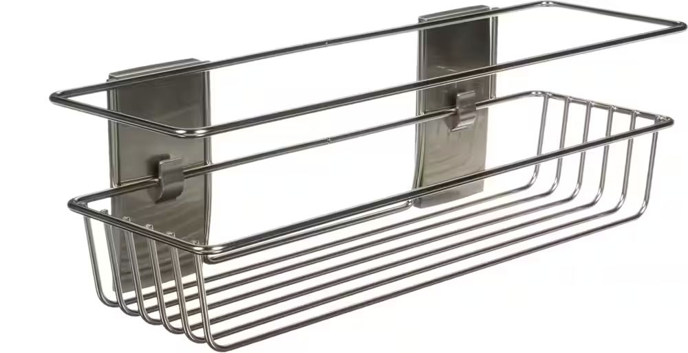 3M Command Rust-Resistant Bath Shower Caddy, Satin Nickel#063-8938-2 | Canadian Tire