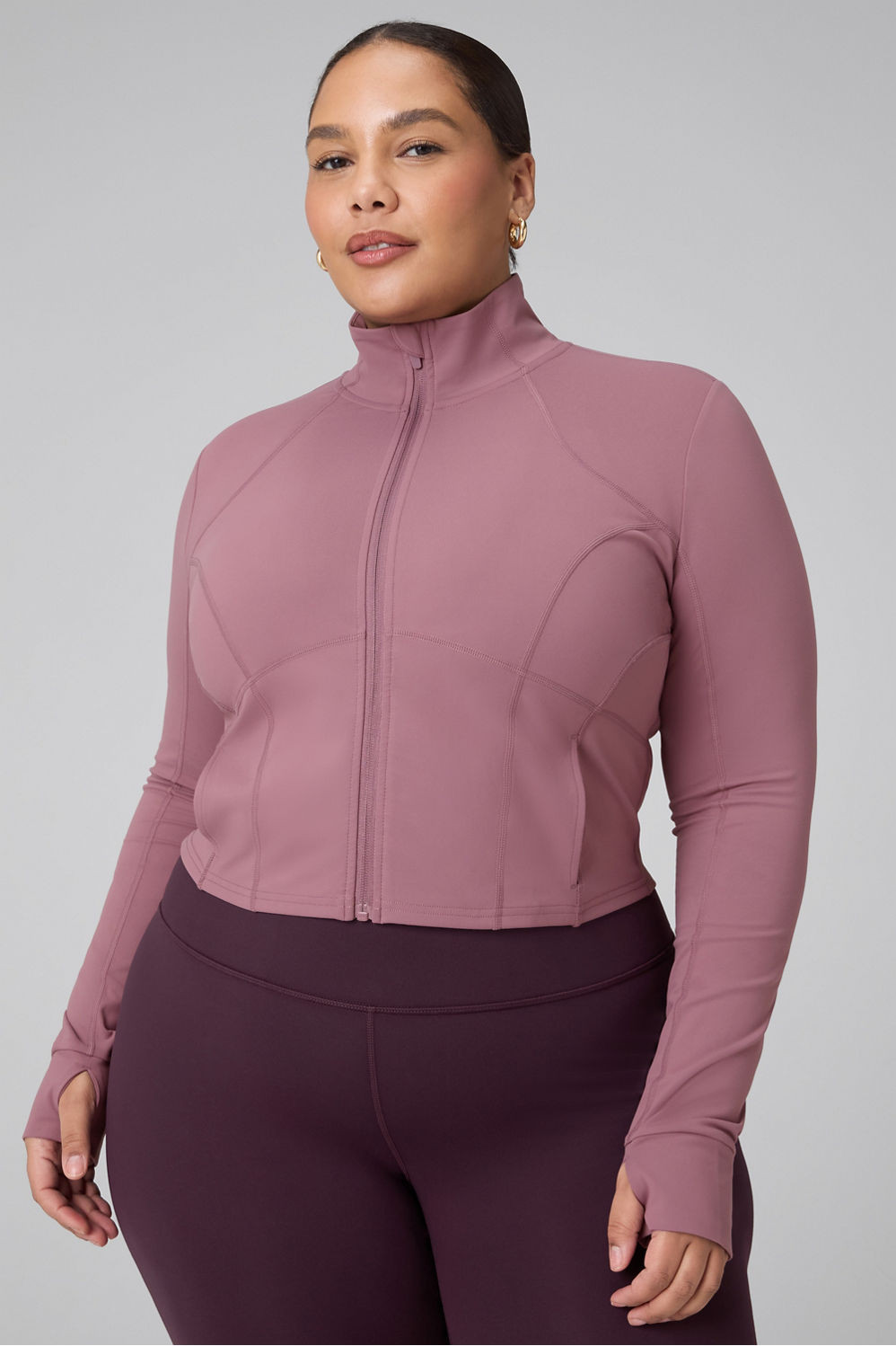 Perfect Storm Cropped Train Jacket | Fabletics