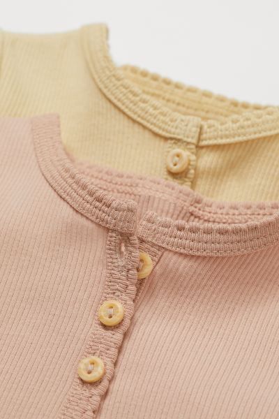 2-pack Long-sleeved Tops | H&M (US)