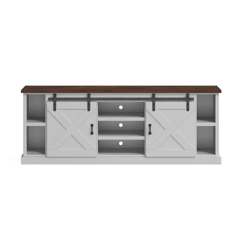Hungerford 85" No Assembly Required TV Stand, Fits TVs Up To 100" | Wayfair North America