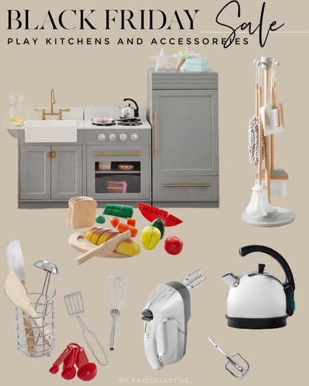 Black Friday favorites on sale!  Our favorite modern pretend play kitchen for kids, a matching broom and mop set for pretend play cleaning.  Great accessories for your kitchen like the stainless steel pretend mixer and pretend teapots.

Play kitchen accessories  | play kitchen, Food | pretend play kitchen | Black Friday sale

#PretendPlayKitchen #PretendPlayToys #GiftsForToddlers #GiftsForKids #KidsGiftGuide #ToddlerGiftGuide 

#LTKGiftGuide #LTKsalealert #LTKkids
