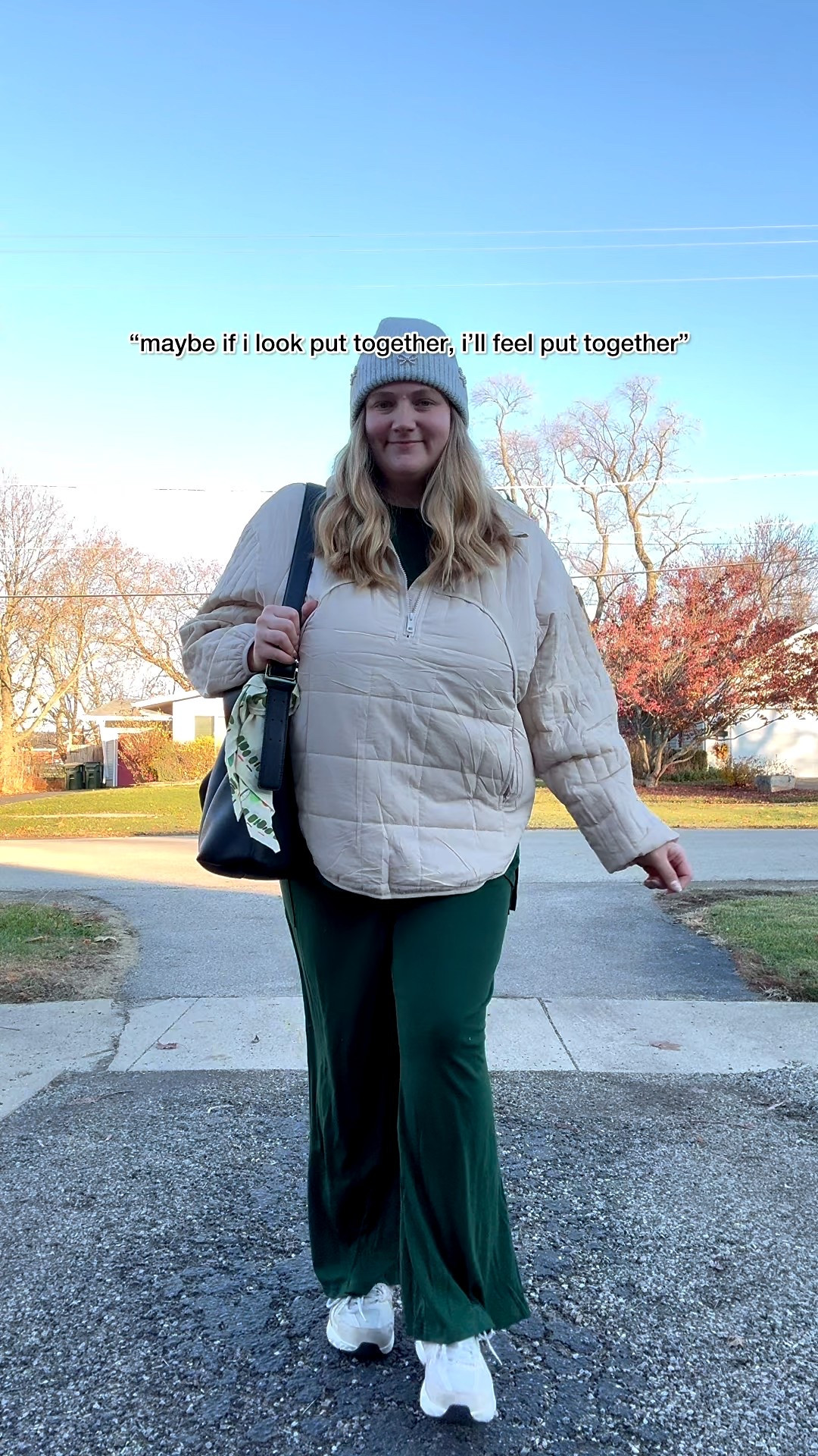Some days the outfit does the heavy lifting 💚

There’s something about a simple, comfy outfit that makes the chaos feel slightly more manageable, at least for a minute. Matching set and jacket are both from @amazon! Wearing 

I’ll have everything linked on LTK, or comment “TURKEY” and I’ll DM the details right to you 🦃 Who’s ready for Thanksgiving this week?! Are we dressing up or dressing down?! 

#amazonfinds #amazonfashion #momstyle #momootd #thanksgivingoutfit 

#LTKHoliday #LTKGiftGuide #LTKCyberWeek