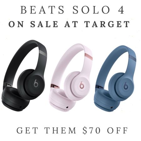 If you’re traveling this summer or looking for a practical grad gift, let @gracecporter share her favorite Cloud Pink Beats Solo 4 Wireless Headphones! On sale now at Target, these headphones last up to 40 hours on one charge! 

#ad #beats #beatsheadphones #target #targetpartner @target @beatsbydre 



#LTKFamily #LTKActive #LTKFitness