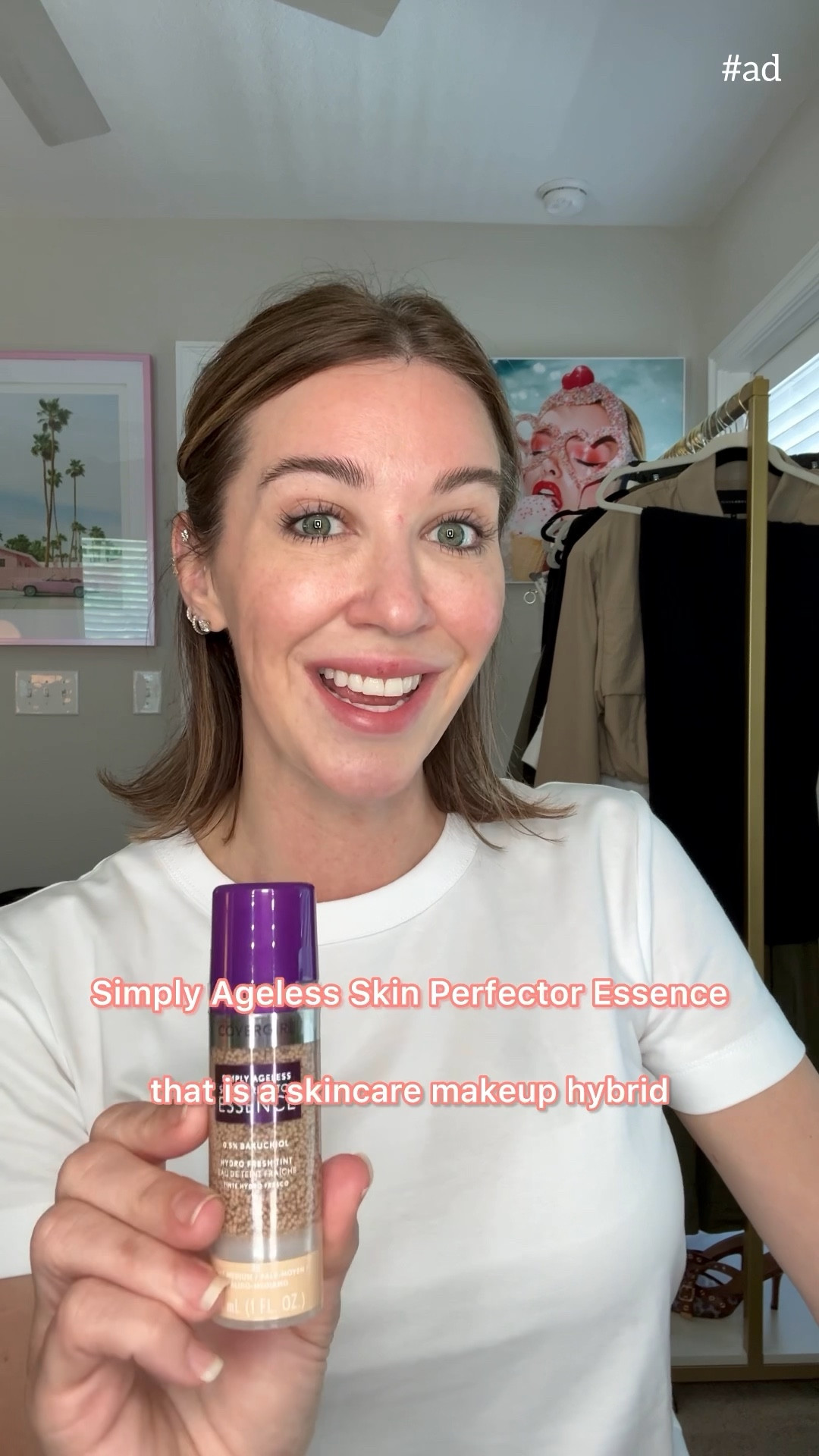 #ad Wearing shade: fair medium #TargetPartner #SkinPerfectorEssence #COVERGIRL & #EasyBreezyBeautiful @covergirl @target

#LTKgrwm #LTKBeauty
