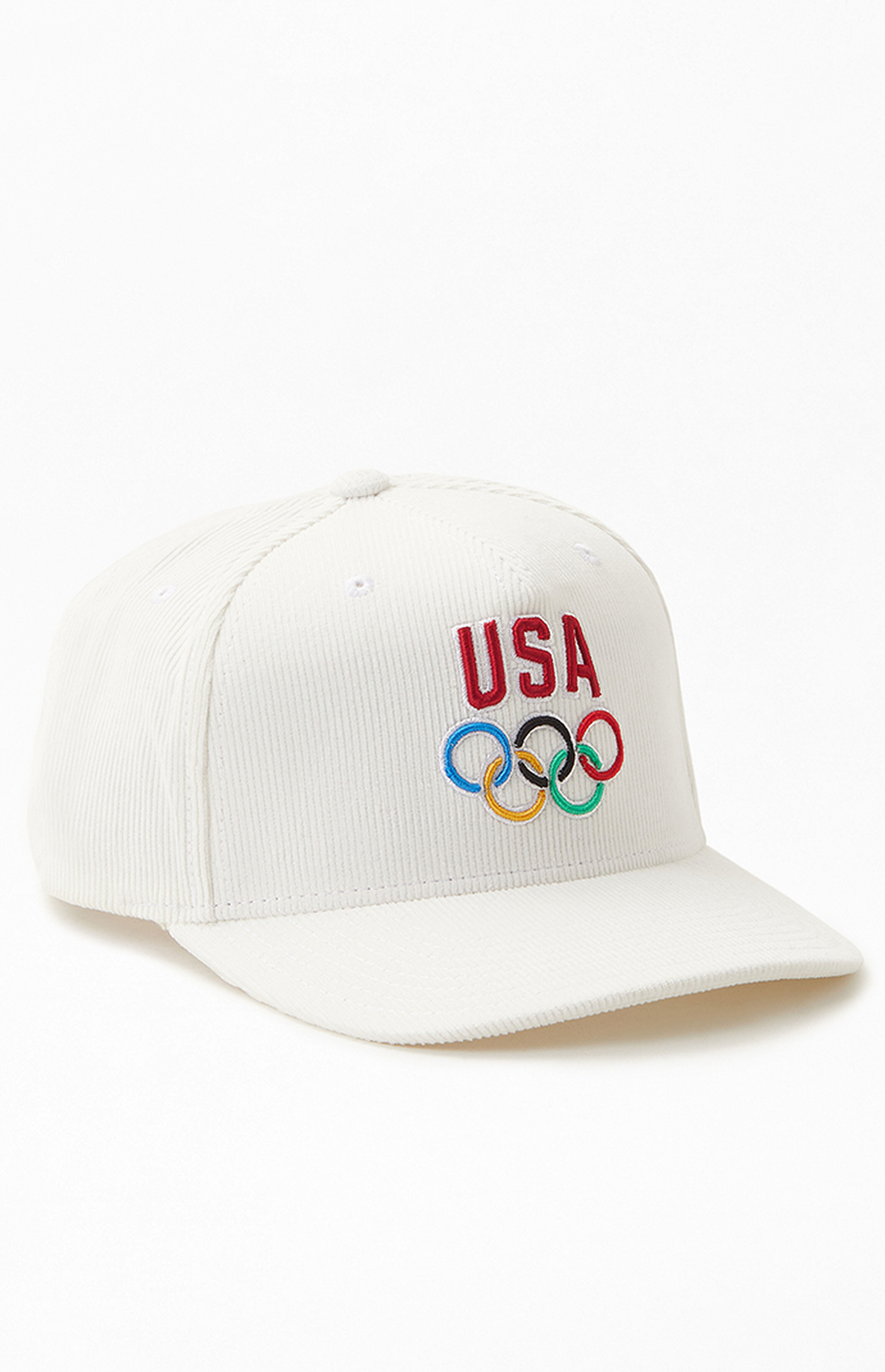 Team USA Corduroy Strapback Dad Hat | PacSun