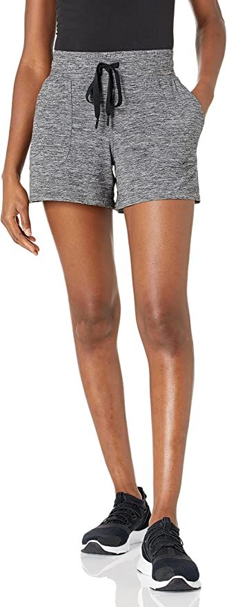 Amazon Essentials Women's Brushed Tech Stretch Short (Available in Plus Size) | Amazon (US)