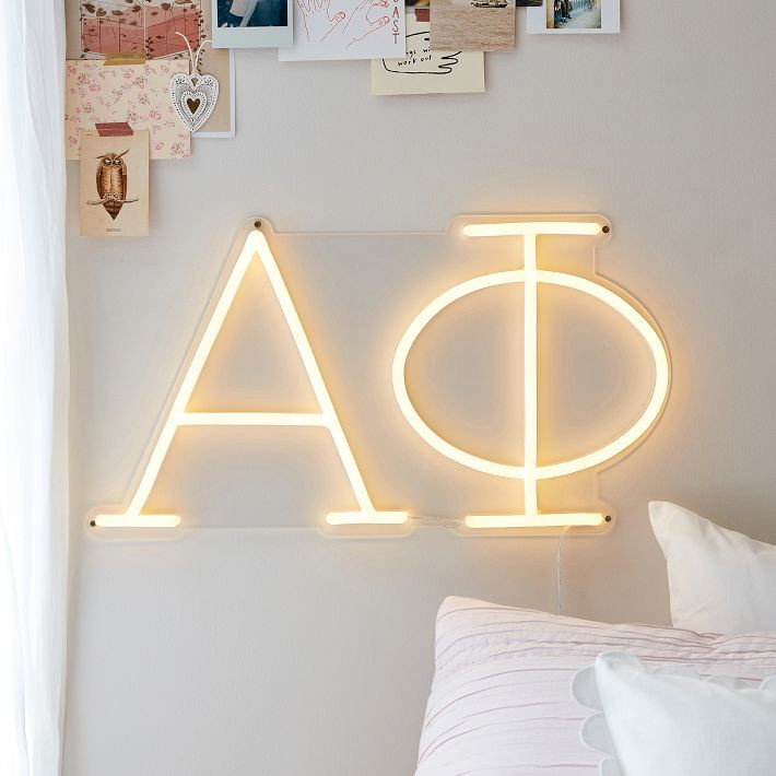 Sorority Neon Letters | Pottery Barn Teen