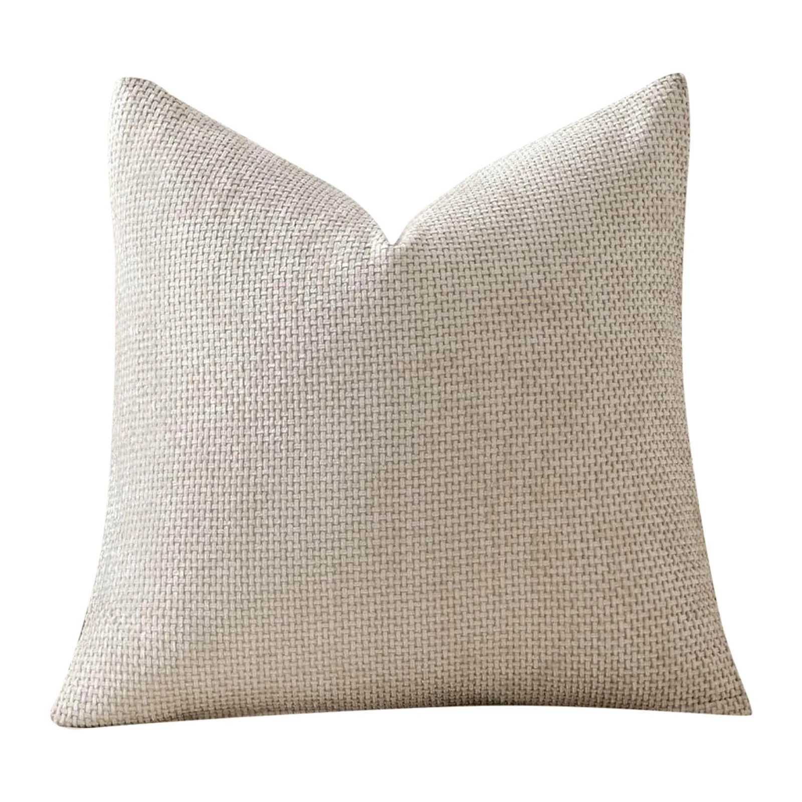 Farmhouse Pillow Covers 18x18 - Soft Chenille Decorative Couch Throw Covers, Square Accent Pillow... | Walmart (US)
