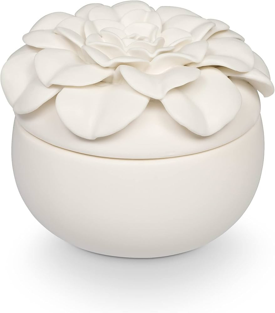 ILLUME Go Be Lovely Ceramic Flower Candle, Citrus Crush | Amazon (US)