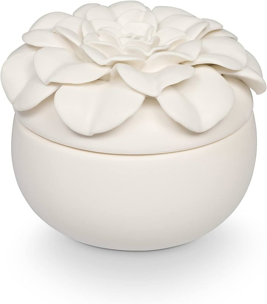ILLUME Go Be Lovely Ceramic Flower Candle, Citrus Crush | Amazon (US)