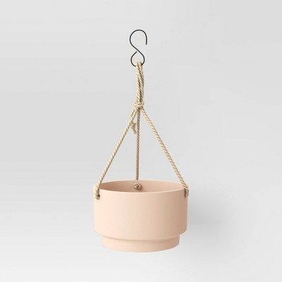 5.25" Outdoor Hanging Planter Blush - Project 62™ | Target