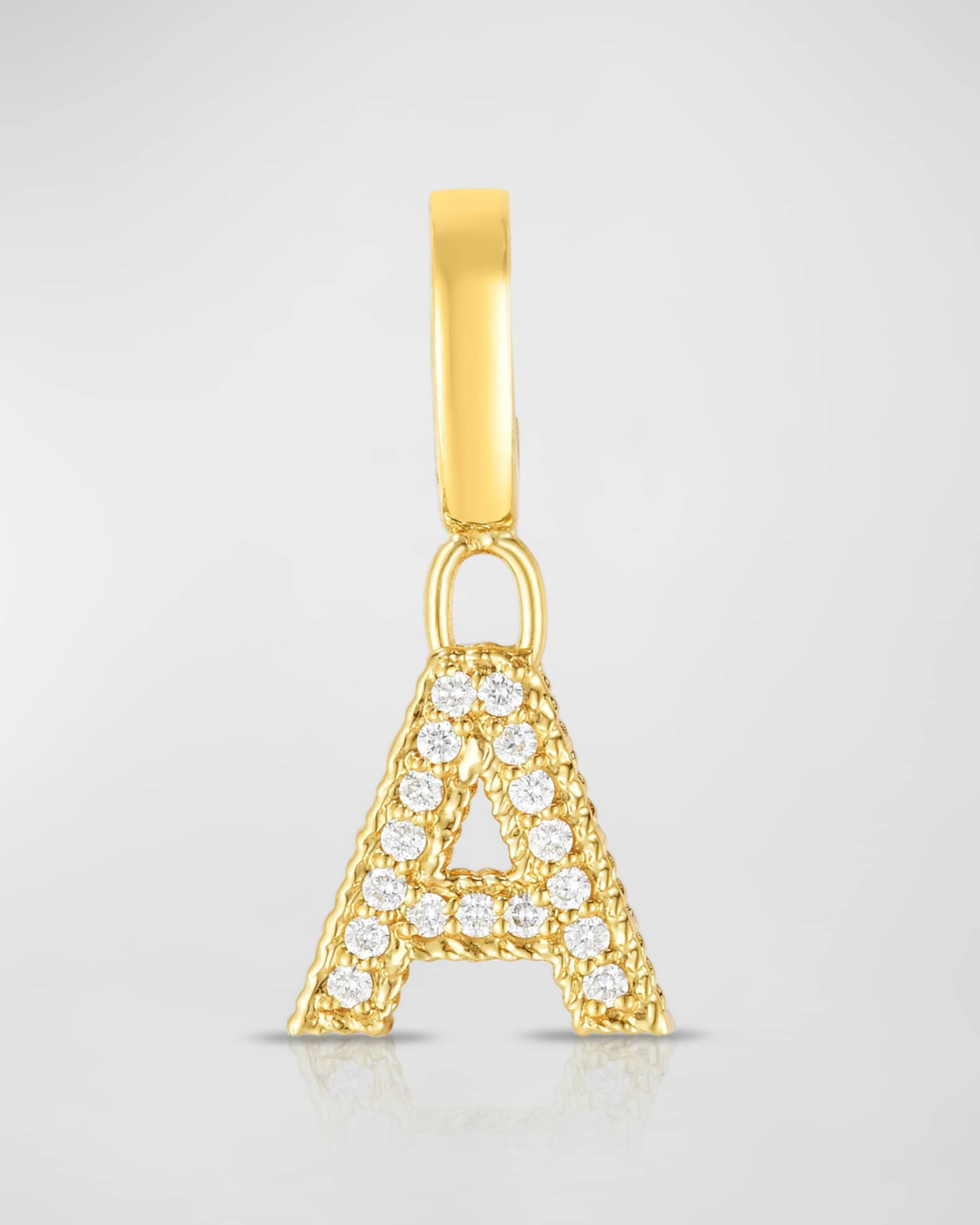18k Gold & Diamond Letter G Charm | Neiman Marcus