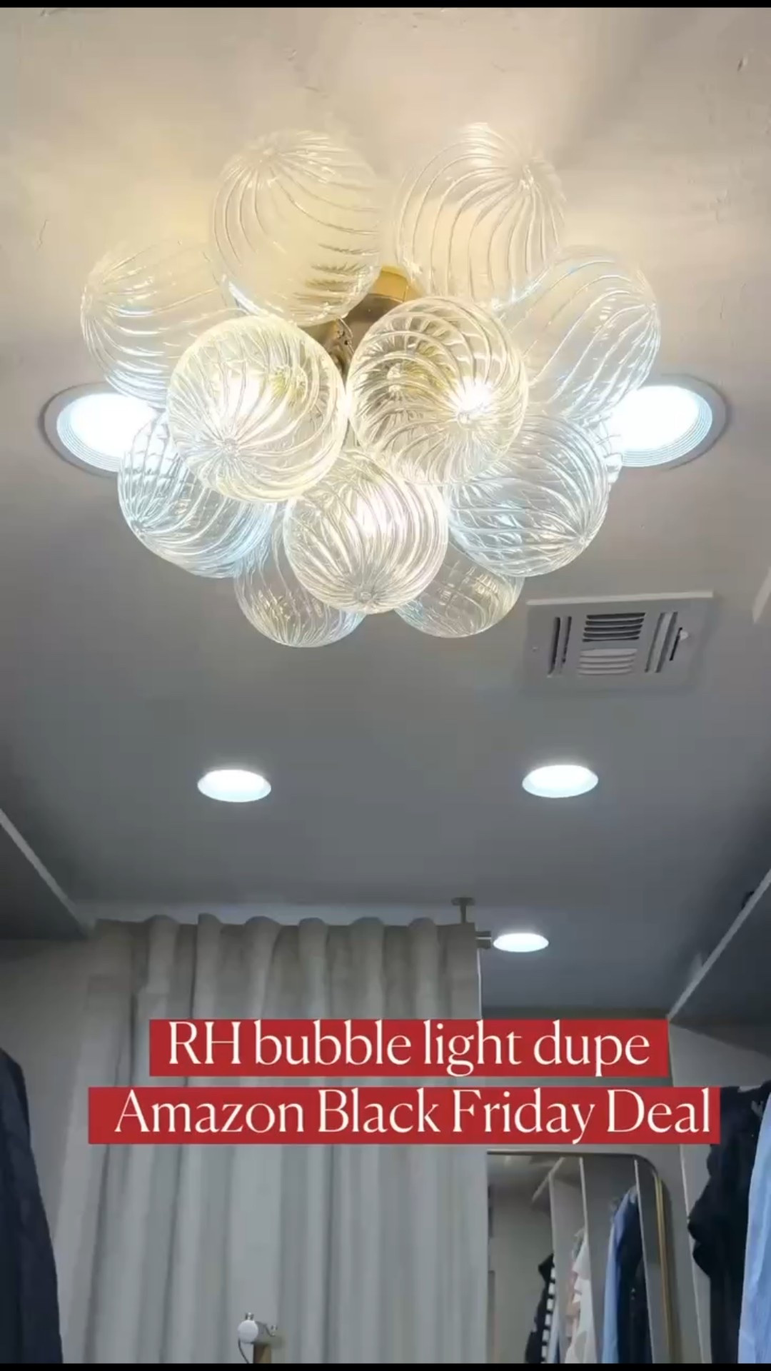 Closet essentials from Amazon 
Love this bubble light - it’s absolutely BEAUTIFUL and looks so $$$

Home decor
Closet 
#ltksalealert

#LTKHome #LTKCyberWeek #LTKstorytime