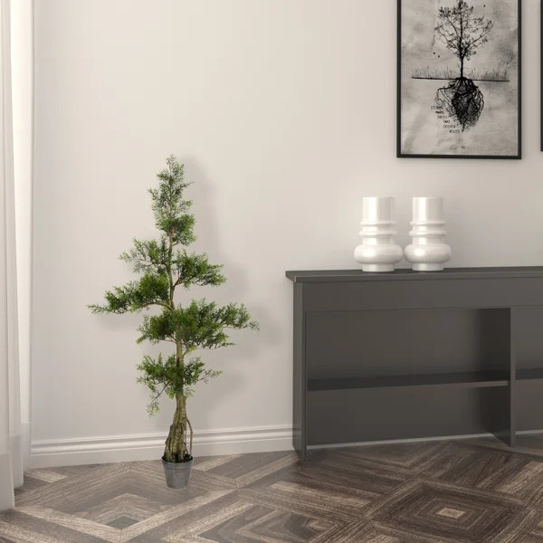 Artificial Potted Cedar Tree | Wayfair North America