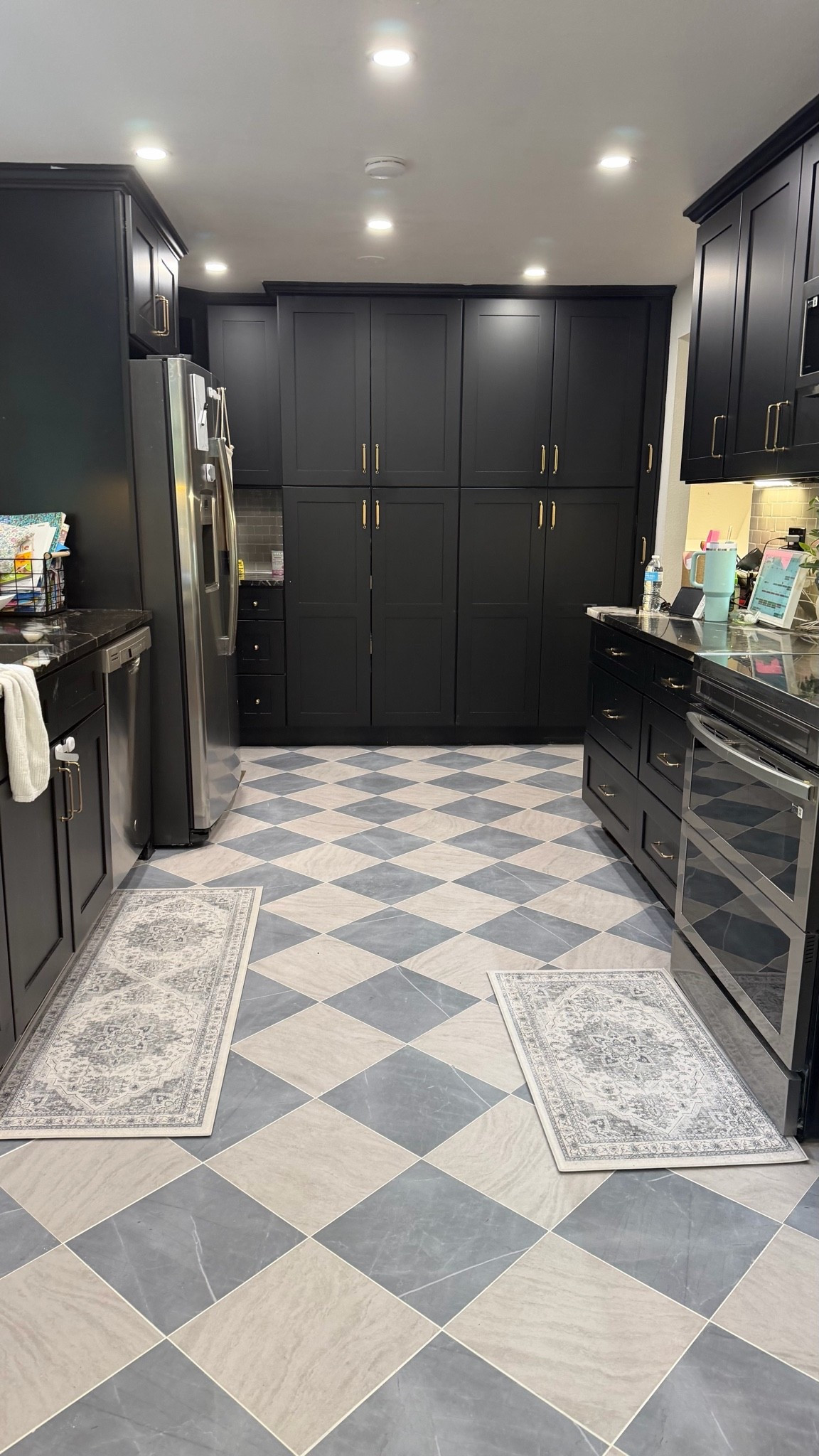 Peel & stick kitchen floors! Best diy project I’ve done so far. I used 9 boxes of the peel & stick tiles, 4 tubes of grout, 1 vent register (not needed for this project but ours was just gross and needed to be replaced.

#LTKHome #LTKSaleAlert #LTKdayinmylife