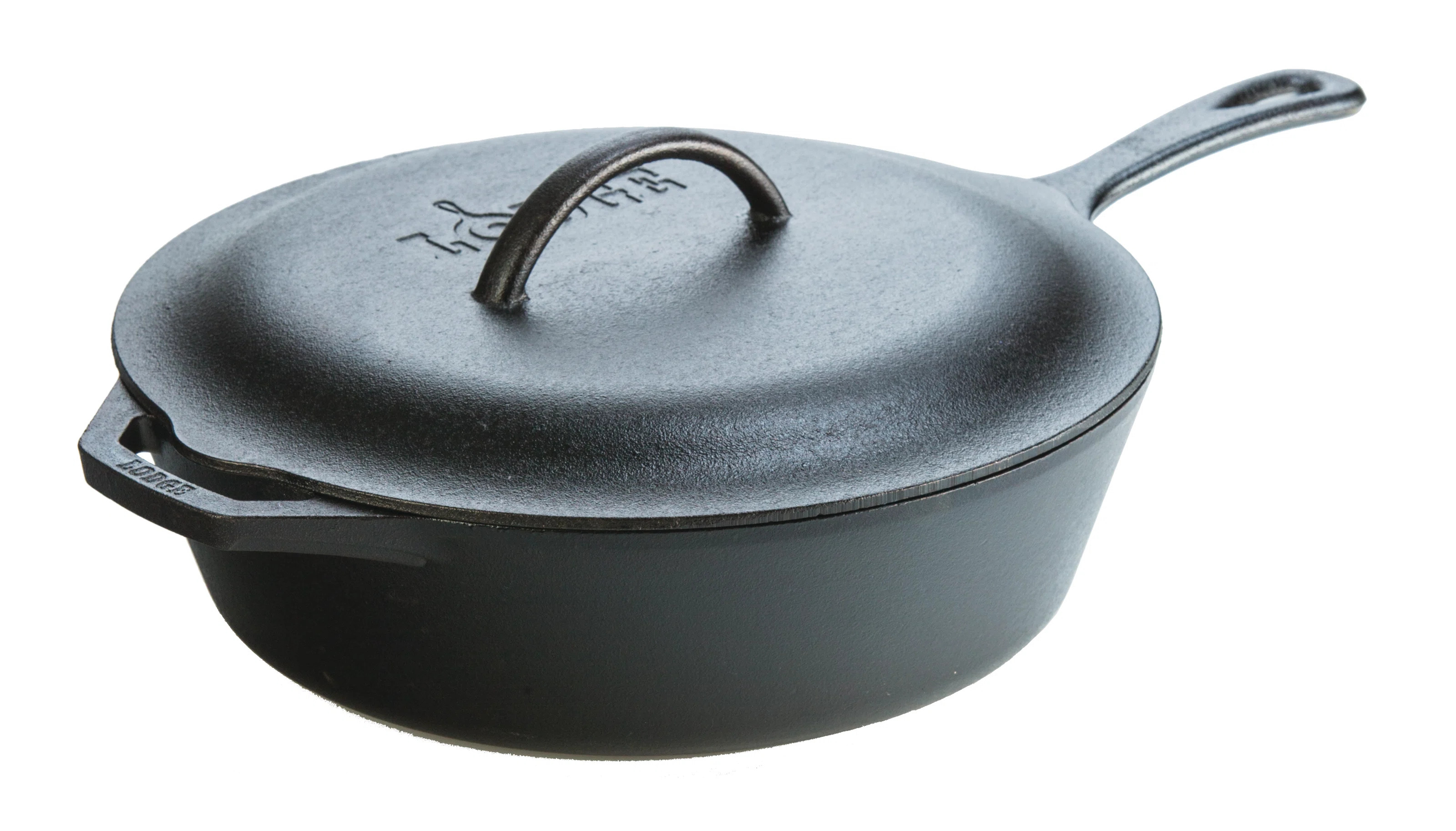 Lodge Cast Iron Covered Deep Skillet "& Reviews" | Wayfair | Wayfair North America