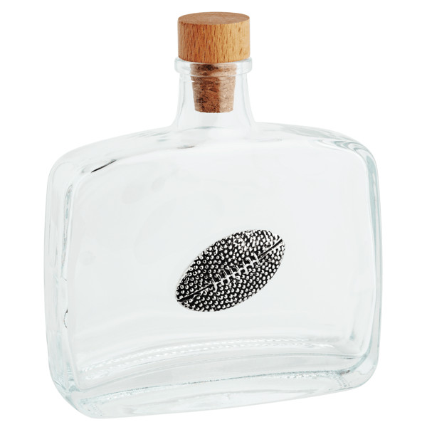 Football Metal Decanter | Mud Pie