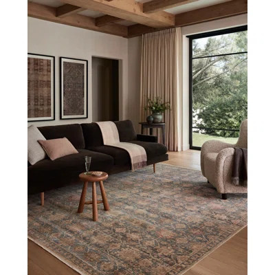Amber Lewis x Loloi Molly Ocean / Sunset Area Rug | Wayfair North America
