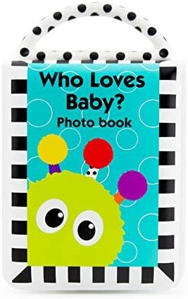 Sassy Developmental Look Book Photo Album | High Contrast Colors and Patterns | Drool Resistant P... | Amazon (US)
