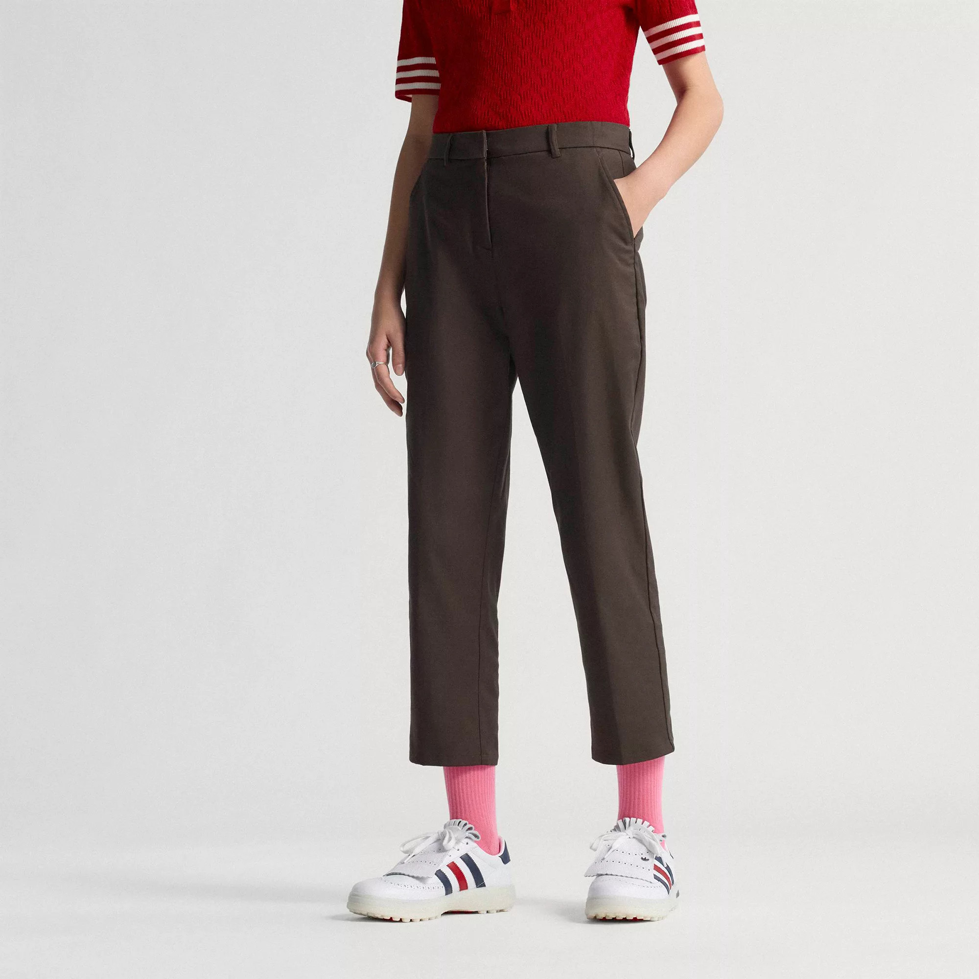 adidas Originals Women's Golf Pant, Size 10, Dark Brown | Golf Galaxy