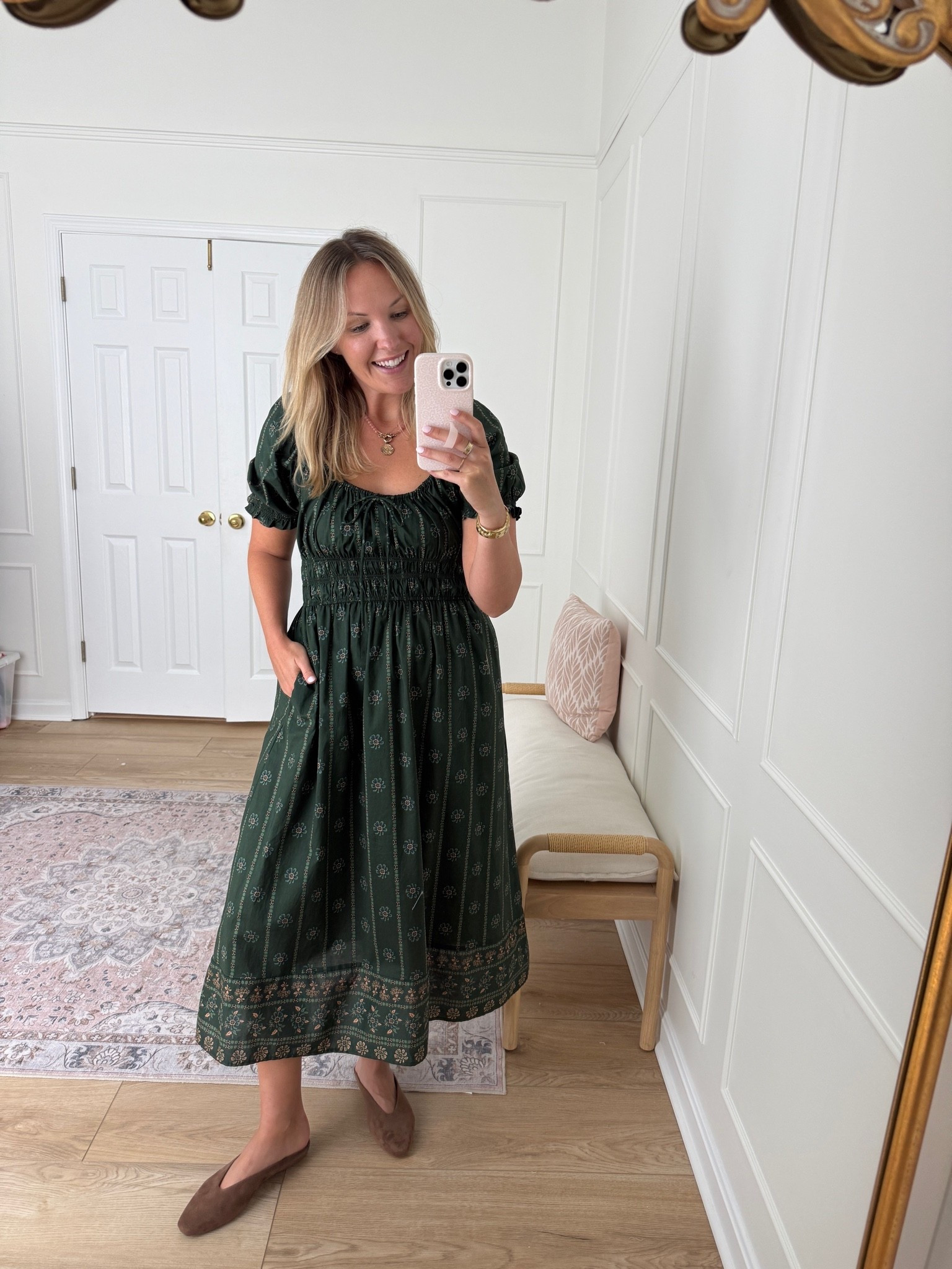 Love this shade of green for fall! Wearing a med!

#LTKSeasonal #LTKMidsize #LTKWorkwear