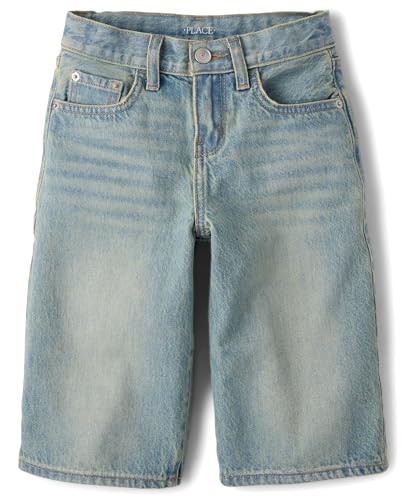 The Children's Place Boys' Denim Jorts | Amazon (US)