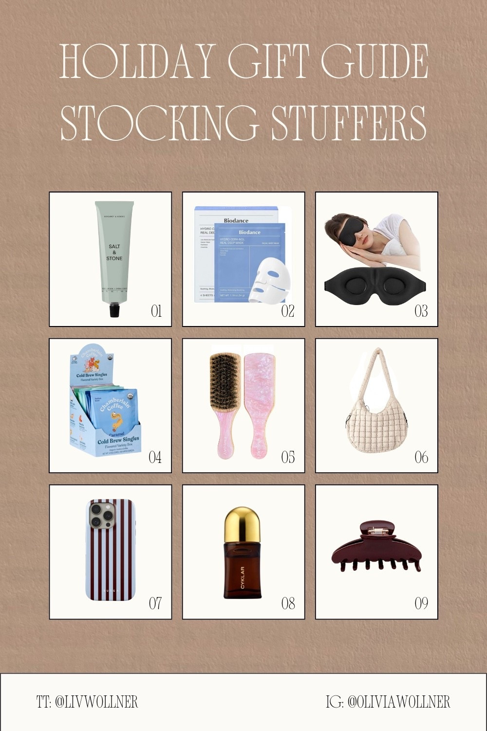 Holiday gift guide: Stocking stuffers 🎁 
Deodorant is Cyklar
#giftguideforher
#holidaygiftideas #giftideas #giftideasforher
#stockingstuffers
#stockingstufferideas
#wellnessgifts

#LTKGiftGuide #LTKHoliday #LTKSeasonal