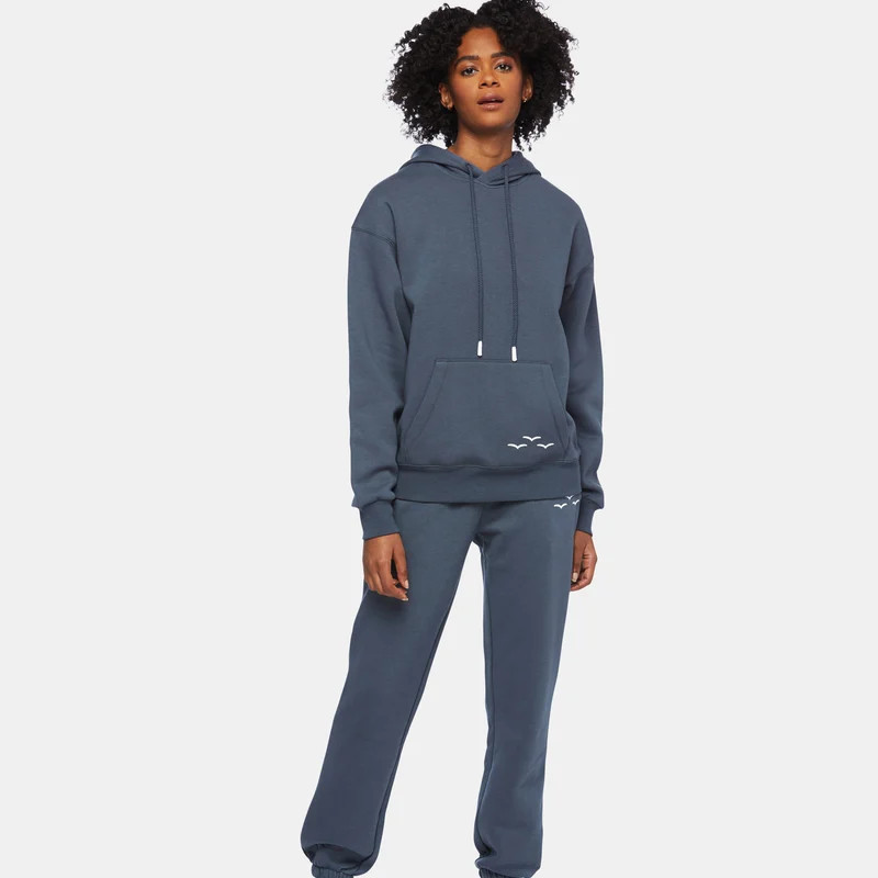 Lazypants Women's Sweatsuit Set in Navy wash - Blue - S | Verishop
