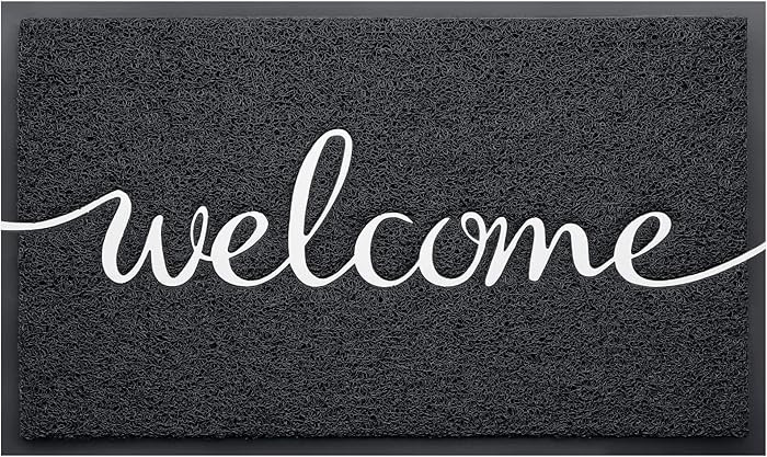 BeneathYourFeet Door Mat, Welcome Mat Low Profile Floor Mat Front Doormat Indoor and Outdoor Door... | Amazon (US)