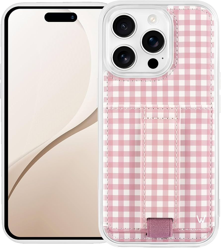 Walli Cases for iPhone 15 Pro Case Aesthetic Wallet Phone Case Card Holder, Securely Holds up to ... | Amazon (US)