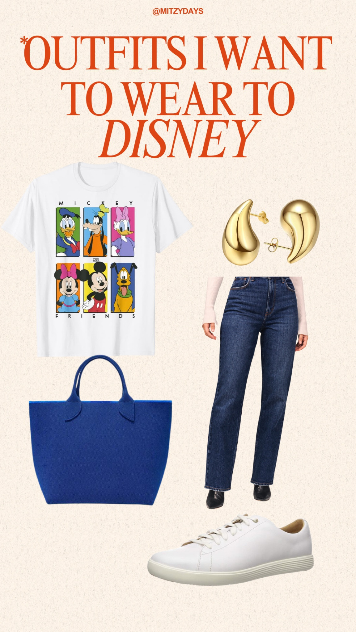 Disney outfit ready for my next trip! I love changing it up on every trip.

Save this post for the Abercrombie and Fitch LTK Spring Sale!! I love the fit and comfort of these jeans! 

Disney | Jeans | Vacation outfits |  Earrings | Handbags | travel outfits | denim | Spring Sale 

#LTKstyletip #LTKtravel #LTKSpringSale