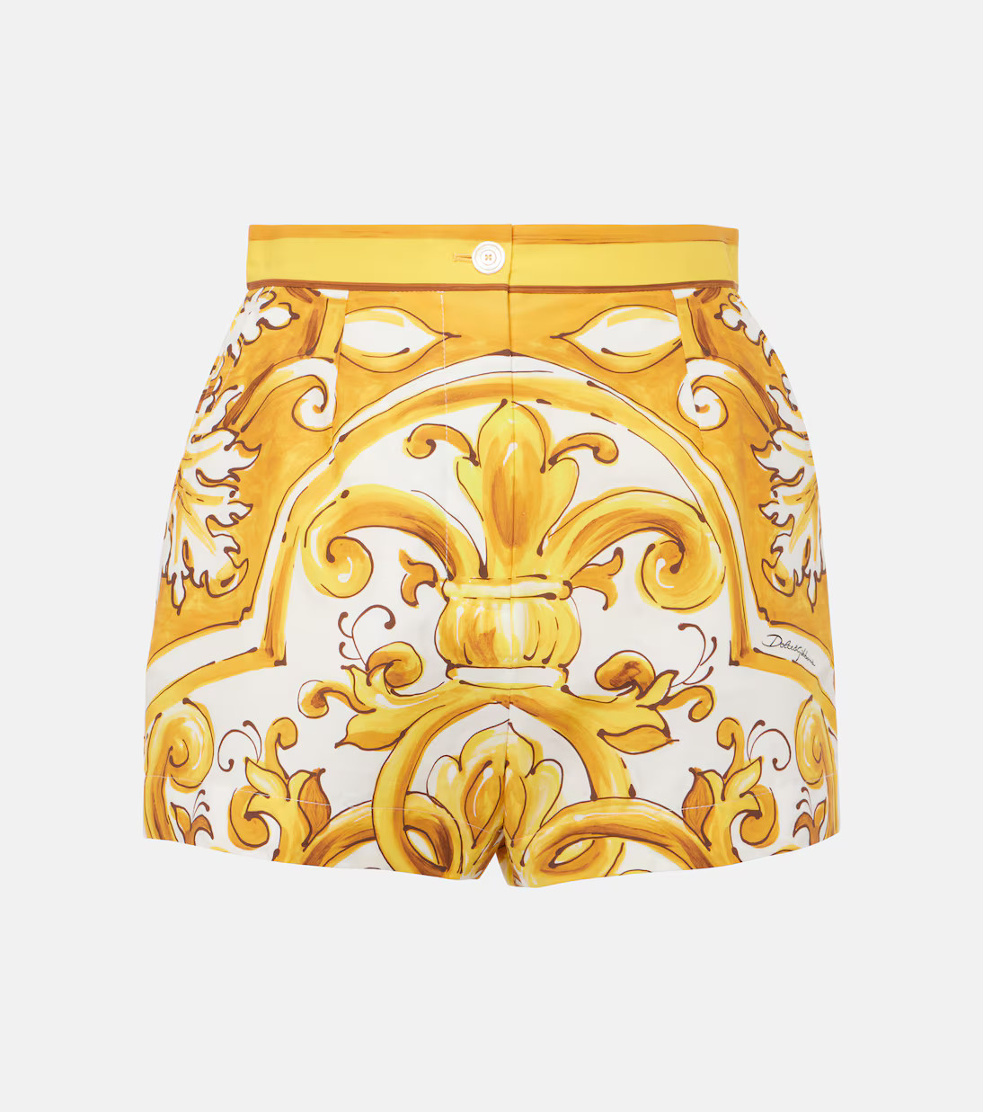 Majolica high-rise cotton shorts | Mytheresa (US/CA)