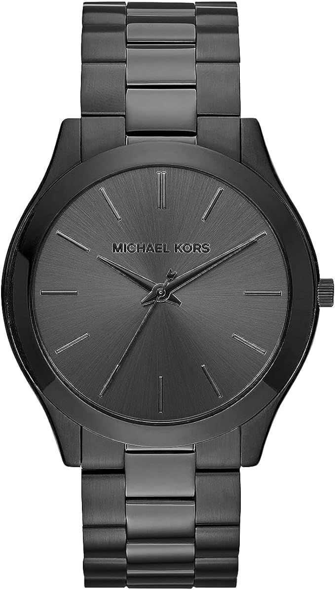Michael Kors Oversized Slim Runway Men's Watch, Stainless Steel Watch for Men | Amazon (US)