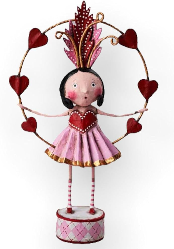 Lori Mitchell Juggling Hearts, 8.25", Polyresin, Valentines Day, Holiday Figurines, 15504 | Amazon (US)