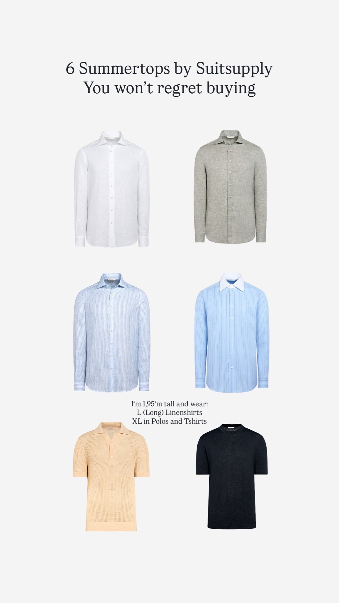 Can’t miss summer tops from Suitsupply

#LTKherren #LTKluxury #LTKstyletip