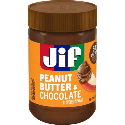 Jif Peanut Butter and Chocolate Flavored Spread - 29.5oz | Target
