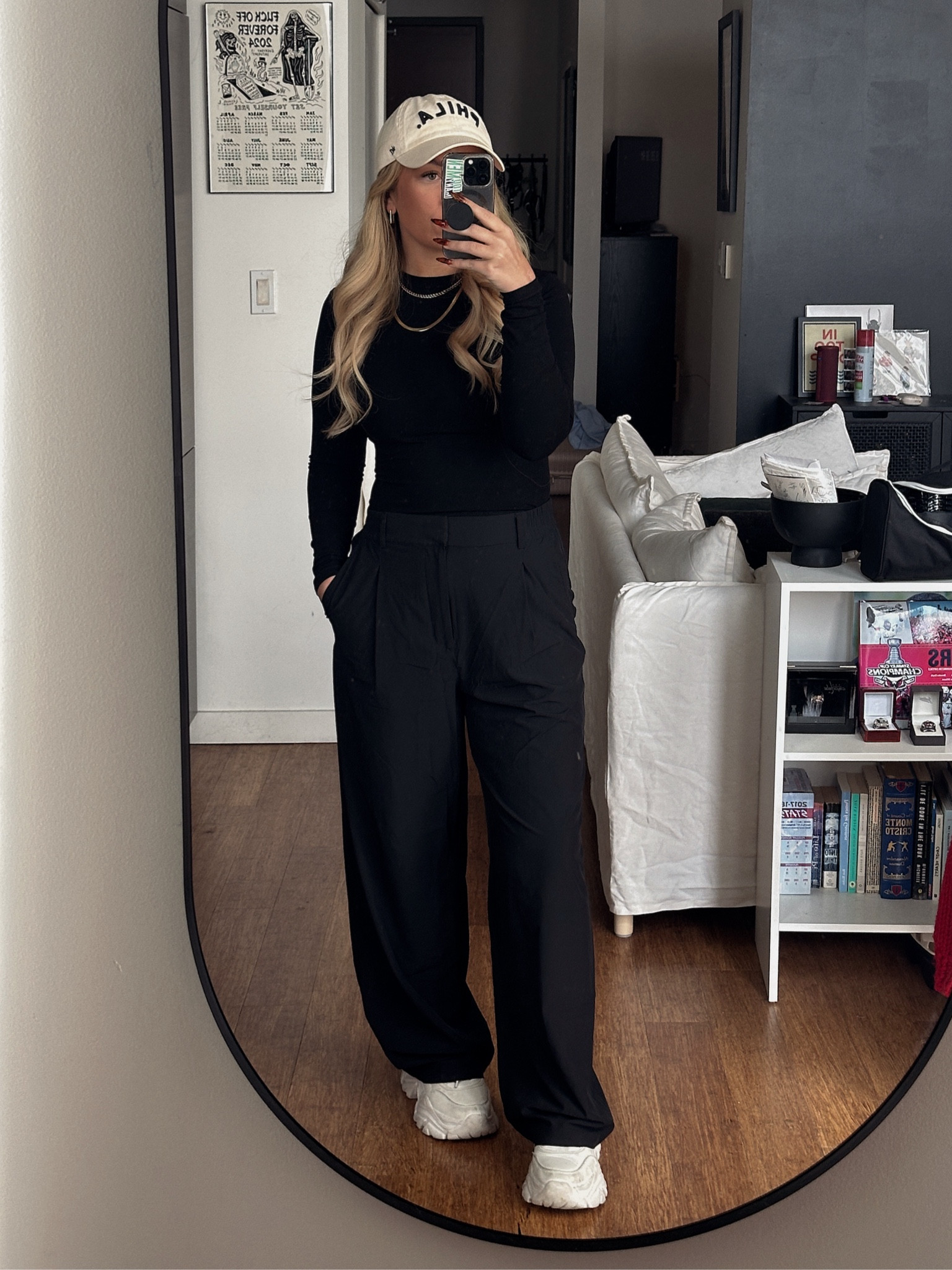 top - amazon
pants - gap
sneakers - amazon
hat - 47

#LTKWorkwear #LTKFindsUnder50 #LTKStyleTip