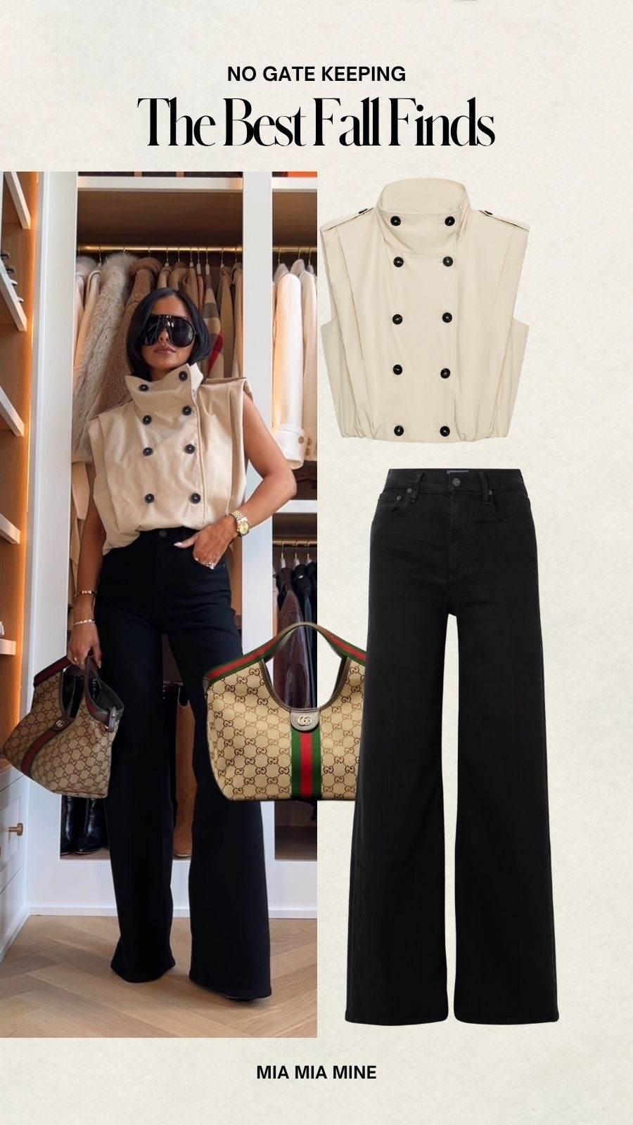 The fall pieces I can’t wait to wear
Zara vest top
Citizens black wide leg jeans

#LTKSeasonal #LTKOver40 #LTKootd