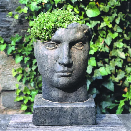Campania International, Inc Aurelius Cast Stone Statue Planter | Perigold | Wayfair North America