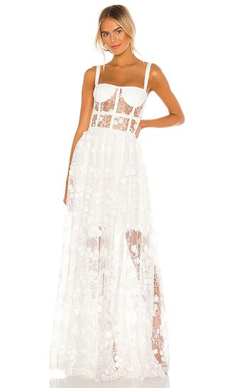 Scarlett Maxi Dress in White | Revolve Clothing (Global)
