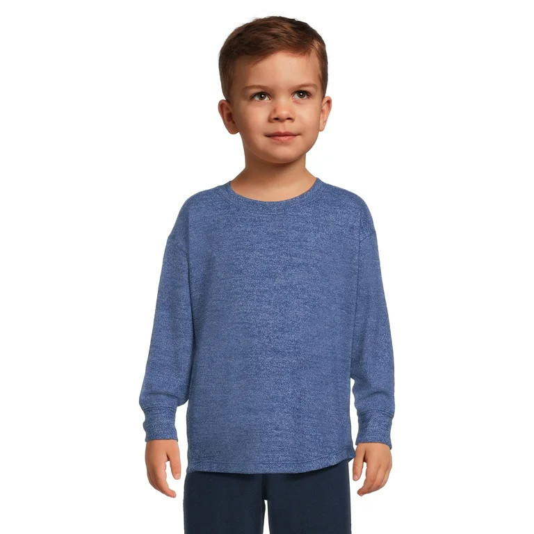 Garanimals Toddler Boy Long Sleeve Knit T-Shirt, Sizes 12M-5T - Walmart.com | Walmart (US)