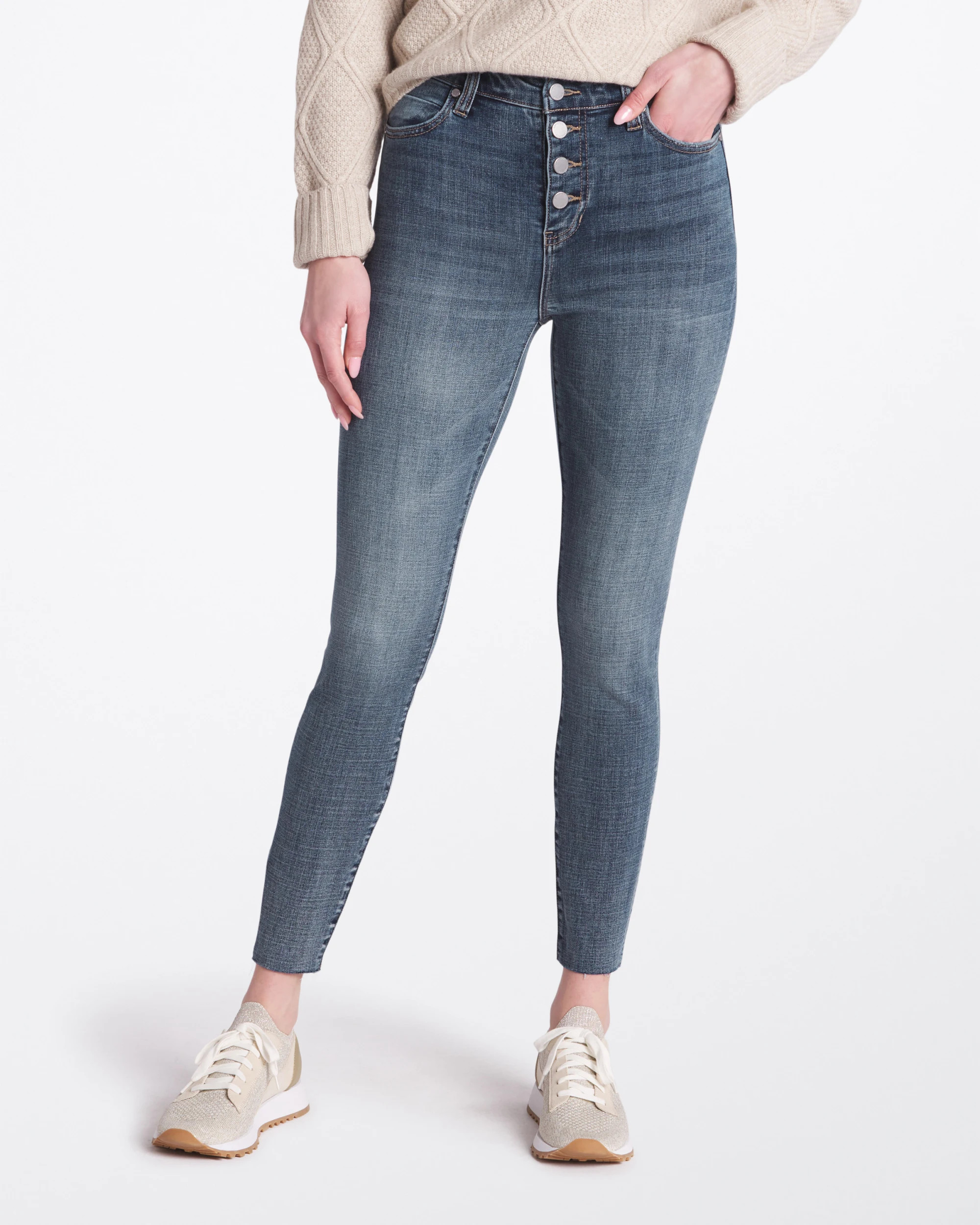 LIVERPOOL
Abby High Rise Button Front Skinny Jean

Bookmark faves to add to your Saved Styles. Be qu | Stitch Fix
