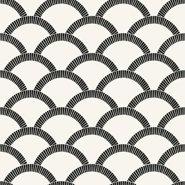 Rockett Scallop 33' L x 20.5" W Peel and Stick Wallpaper Roll | Wayfair North America