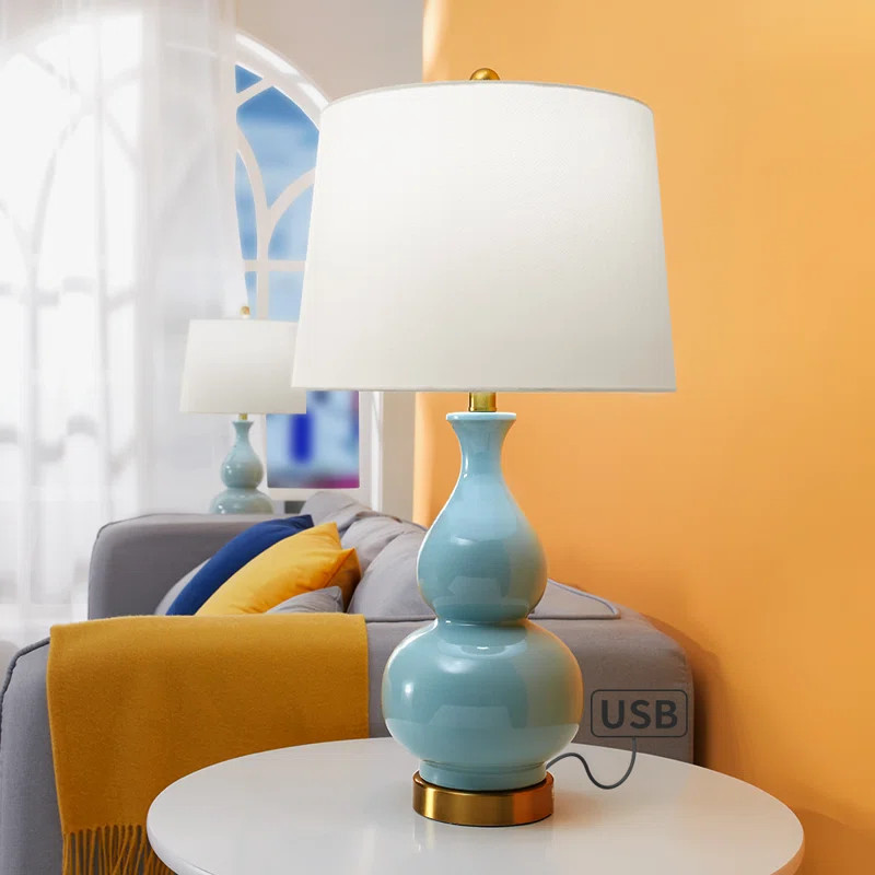 Conyers USB Table Lamp | Wayfair North America