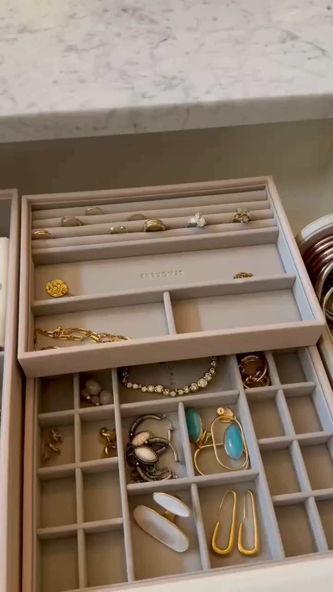 Yes, Stackers are gorgeous, but the way they allow your to view all your accessories in order to complete your look is unmatched 🤩

#LTKgrwm #LTKHome