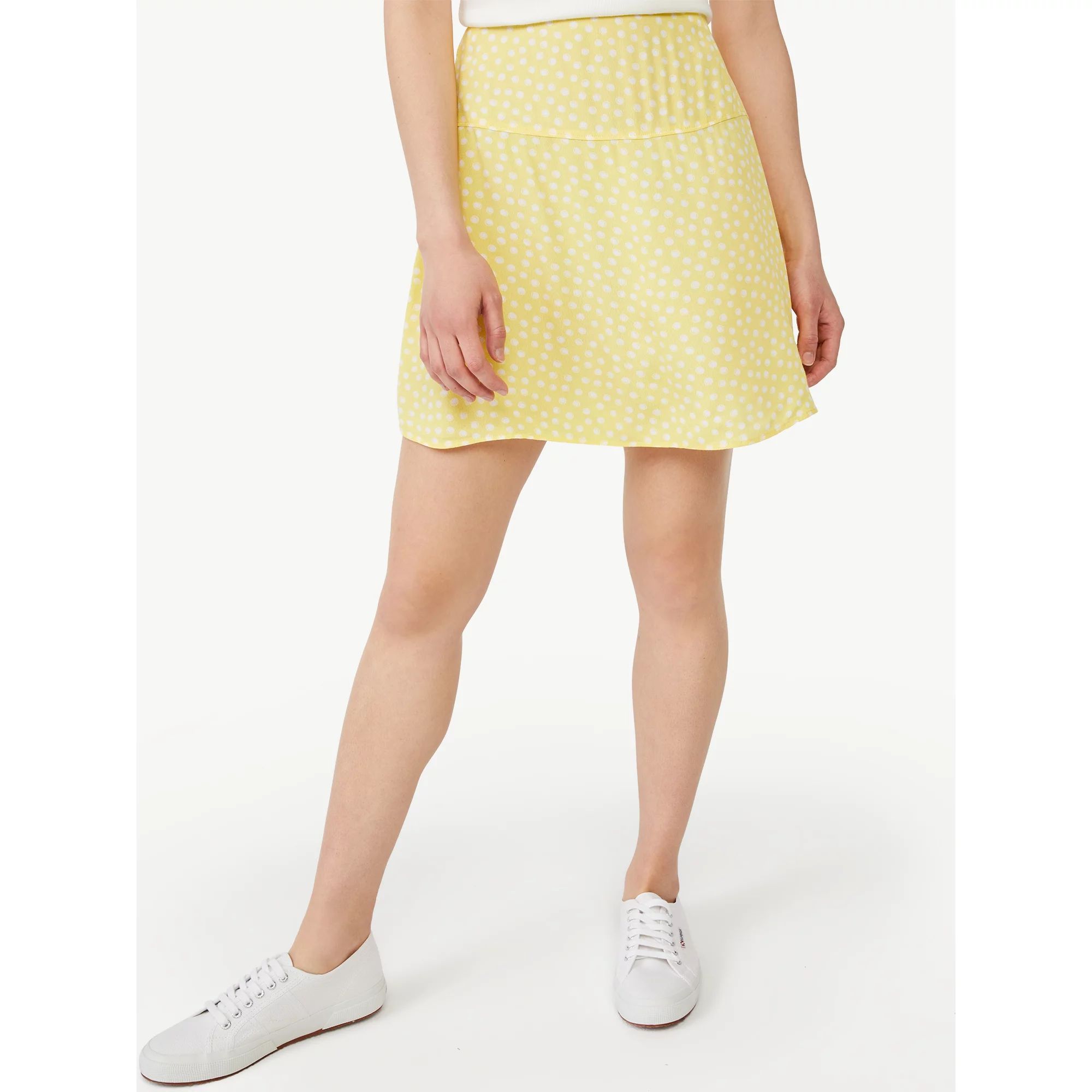 Free Assembly Women's Flutter Mini Skirt | Walmart (US)