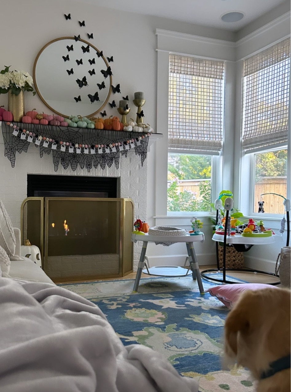 Fireplace and living room details 

#LTKhome #LTKSeasonal #LTKfamily