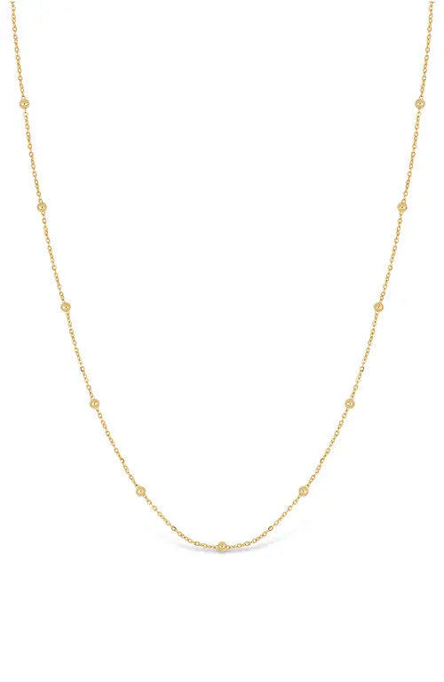 Bony Levy 14K Gold Ball Bead Chain Necklace in 14K Yellow Gold at Nordstrom, Size 18 | Nordstrom