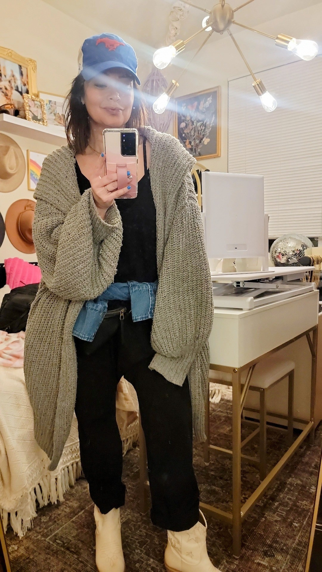 Size small in jumpsuit & bodysuit cardigan old VICI Cozy clothesAirport clothes Travel clothes 

#LTKitbag #LTKstyletip #LTKtravel